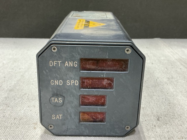Sperry DS-800 Drift Angle-Ground Speed Indicator
