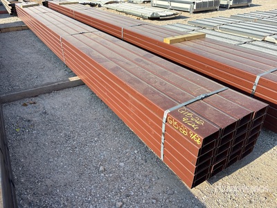 Quantity of (48) 4 in x 20 ft C- Purlin (Unused)