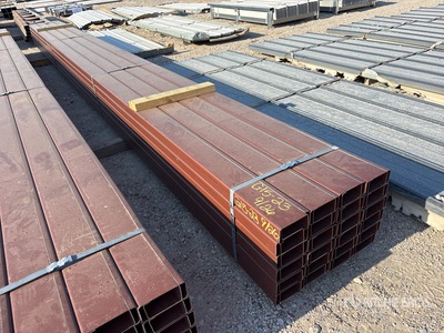 Quantity of (48) 4 in x 20 ft C- Purlin (Unused)
