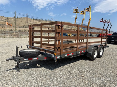 1996 Hay Shed 18 ft T/A Remorque utilitaire