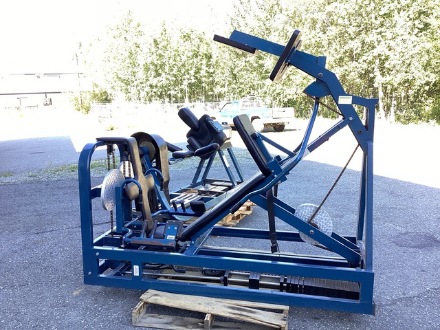(1) Nautilus Rotary Torso Machine & (1) Nautilus Chest Press Machine