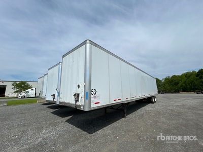 2014 Wabash 53 ft x 102 in T/A Remolque de furgoneta