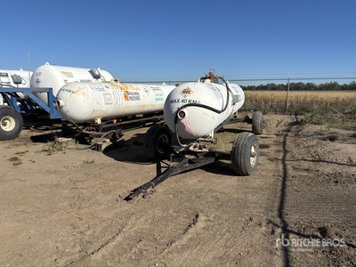 1986 Western Rock Bit 4750 L NH3 Wagon Fertilizer Nurse Tank