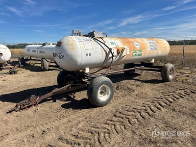 1982 Western Rock Bit 4750 L NH3 Nurse Tank Wagon