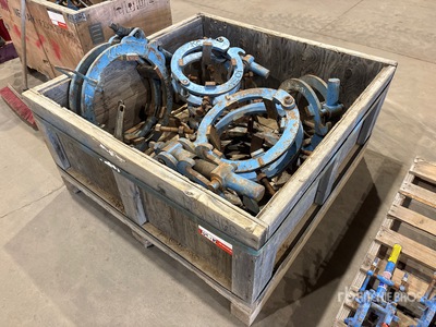 Quantity of (7) Pipe Clamps