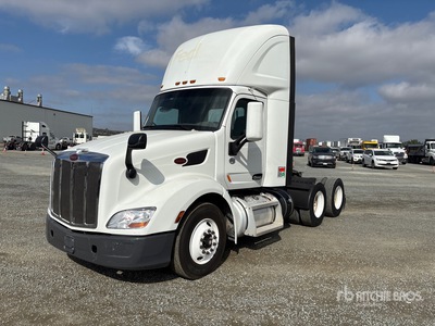 2017 Peterbilt 579 6x4 T/A Day Cab Truck Tractor