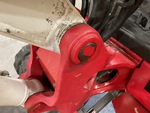 Chassis with Boom Base Pin and Bushings