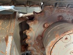 Undercarriage with Left Sprocket