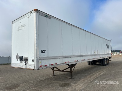 2011 Great Dane 53 ft x 102 in T/A Semi-remorque fourgon