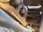 Undercarriage with Left Track Bushings