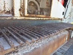 Undercarriage with Left Track Pads