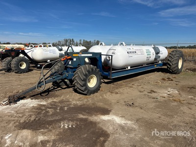 1985 Westeel Twin NH3 Nurse Tank Wagon