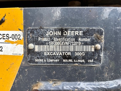 2022 John Deere 300G LC Tracked Excavator