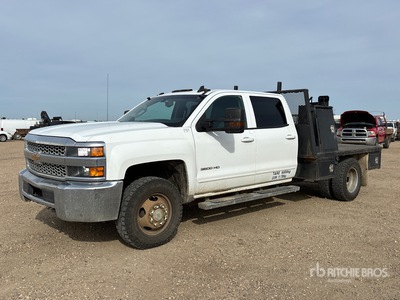 2019 Chevrolet Silverado 3500HD LT 4x4 Crew Cab Camión Caja Abierta