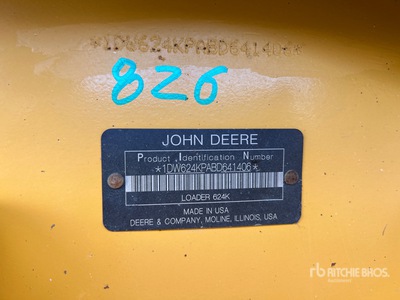 2012 John Deere 624K Wheel Loader