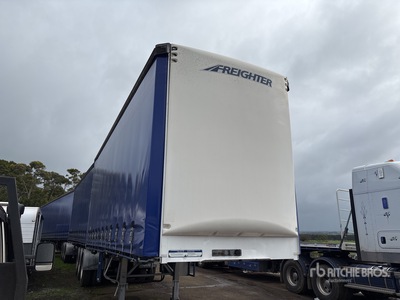 2018 MaxiTrans 7.5 m Tri/A B-Double Lead Curtain Side Trailer
