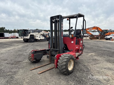 2012 Moffett M55 5500 lb 3x3 Truck Mounted Forklift