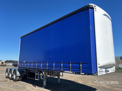 2022 MaxiTrans 7.5 m Tri/A B-Double Lead Curtain Side Trailer