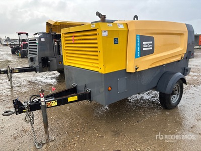 2022 Atlas Copco XAS400-150 400 cfm Mobile Air Compressor