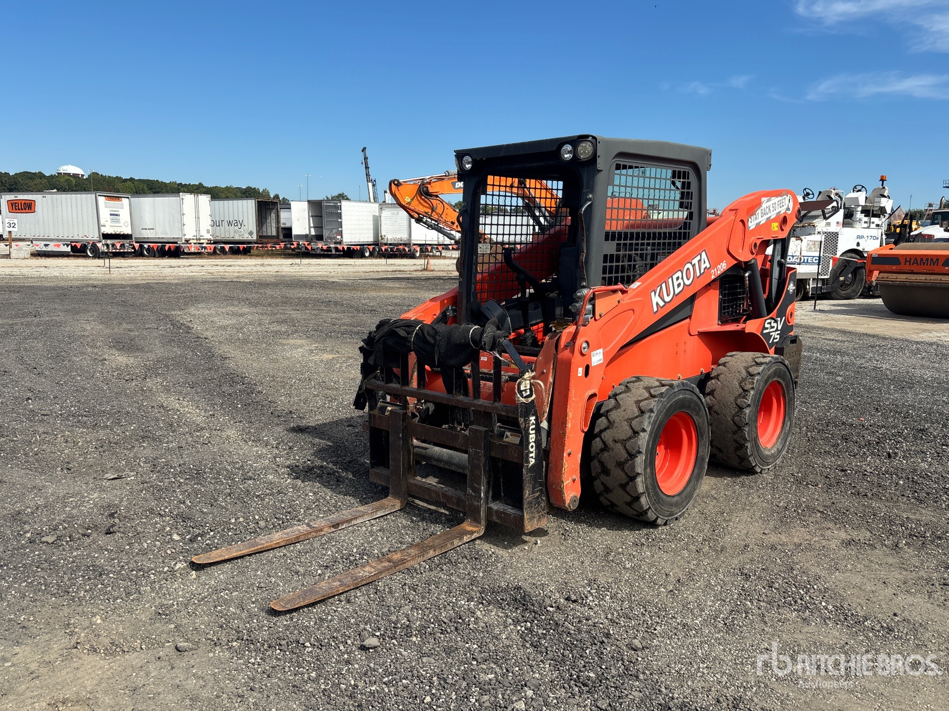 2016 Kubota SSV75 High Flow Skid Steer Loader
