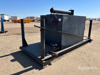 Skid Mounted Steel Pigging Blow Down Réservoir