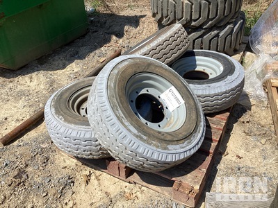Quantity of (4) 9-14.5 Tires w/Wheels