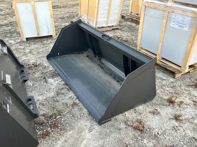 Iron Craft SNLB72-S 72 in Snow & Litter Skid Steer Bucket (Unused)