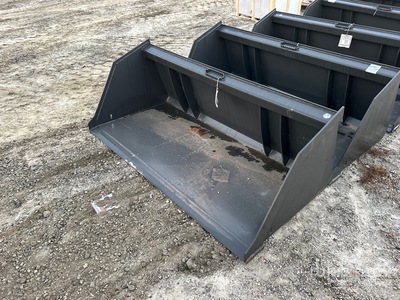 Iron Craft SNLB72-S 72 in Snow & Litter Skid Steer Bucket (Unused)