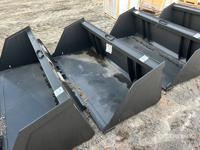 Iron Craft SNLB72-S 72 in Snow & Litter Skid Steer Bucket (Unused)