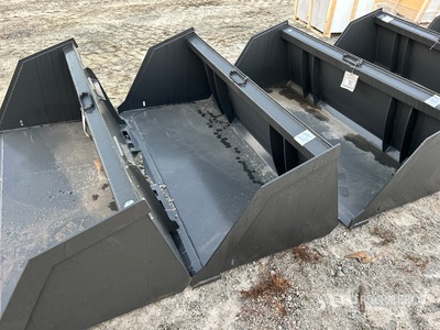 Iron Craft SNLB72-S 72 in Snow & Litter Skid Steer Bucket (Unused)