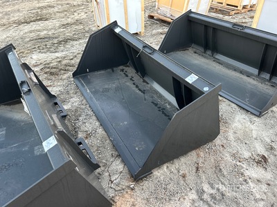 Iron Craft SNLB72-S 72 in Snow & Litter Skid Steer Bucket (Unused)