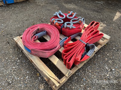 Quantity of (3) Tow Strap Divers - Magasin, entrepôt, consommateur