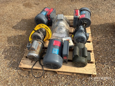 Quantity of (8) Electric Motor