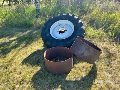 Quantity of (2) Armstrong 17.5L-24 Pneus