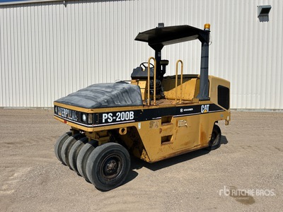 Cat PS-200B 9 Wheel Walec pneumatyczny