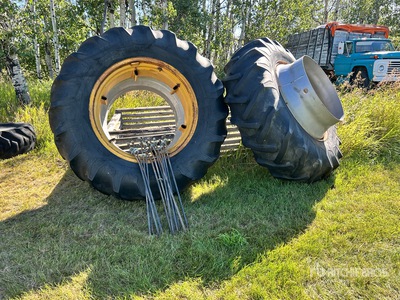 Quantity of (2) Goodyear 20.8-38 Pneus