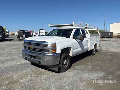 2018 Chevrolet Silverado 2500HD 4x4 Extended Cab Servicewagen