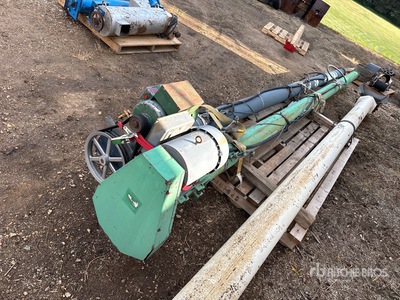 Quantity of (2) 7 in x Electric Grain Auger