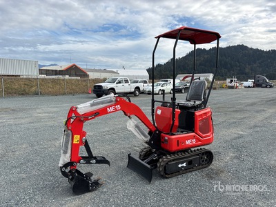 2026 ME1503 Mini Excavator (Unused)