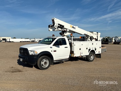Altec At40p 40 ft on 2012 Dodge 5500 4x4 Camion Nacelle