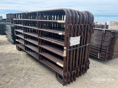 Quantity of (21) 2026 BYT MRSDRP12 12 ft 7 Rail Ranch パネル (Unused)