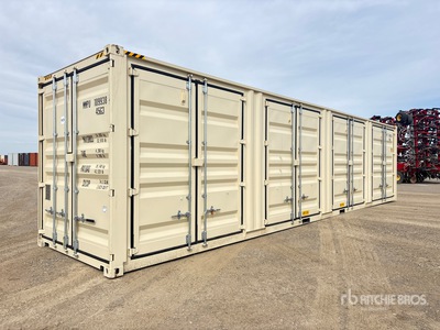2026 40 ft High Cube Multi-Door Container per stoccaggio (Unused)