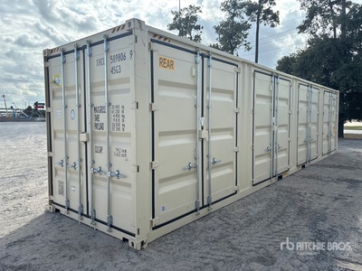 2026 40 ft High Cube Multi-Door Storage Container