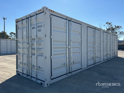 2026 40 ft High Cube Multi-Door Container per stoccaggio (Unused)
