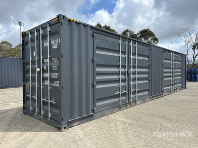 2026 40 ft High Cube Multi-Door Storage Container (Unused)