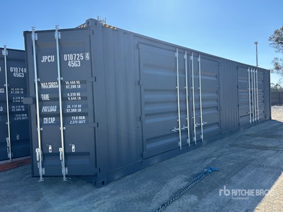 2026 40 ft One-Way High Cube Multi-Door Container per stoccaggio (Unused)