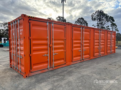 2026 40 ft One-Way High Cube Multi-Door Container per stoccaggio (Unused)