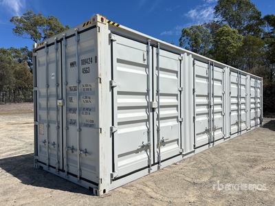 2025 40 ft One-Way High Cube Multi-Door Container per stoccaggio (Unused)