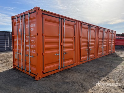 2025 40 ft High Cube Multi-Door Opslag container