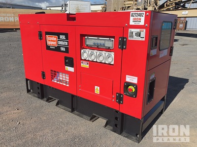 15 kW Skid-Mounted 15KVA -1 Single Phase Generator Set (Unused)